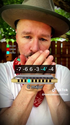 Star Spangled Banner Harmonica Tutorial #harmonica #harmonicatutorial #tutorial #fyp #lesson