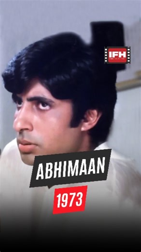 Amitabh Bachchan IFH Fan Club on Instagram: "Abhimaan (1973): When Love, Ego & Music Collide in a Timeless Classic Abhimaan (1973) is a poignant musical drama starring Amitabh Bachchan and Jaya Bhaduri, exploring how success can strain even the deepest relationships. The film follows Subir, a gifted singer whose meteoric rise to fame slowly feeds his ego, and Uma, his equally talented wife, whose brilliance begins to outshine him. What starts as a harmonious marriage turns into a silent battle o