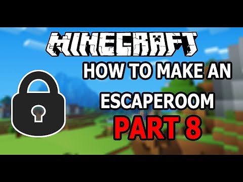 Minecraft | How to make an escape room | part 8