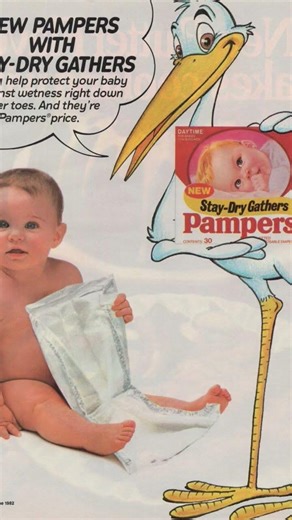 Vintage Diapers Ads