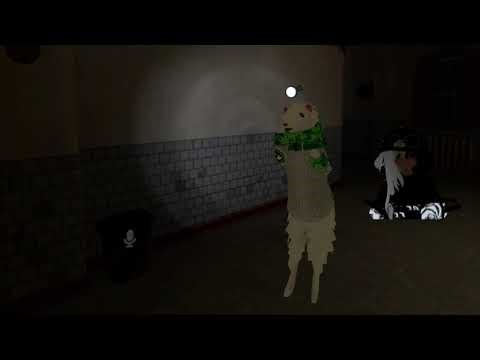 Playing vrchat haunted asylum 2