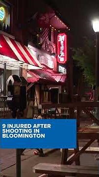 9 injured following shooting in Bloomington on Kirkwood Avenue