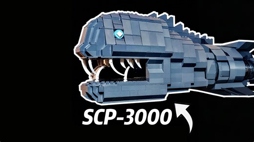 用乐高搭建SCP-3000“阿难陀舍沙”