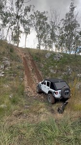 Jeff Do it in the Dirt has a crack at the up side of a SSS winch hill. Hey a Patrol has driven it 😉😂 | The Springs 4x4 Park
