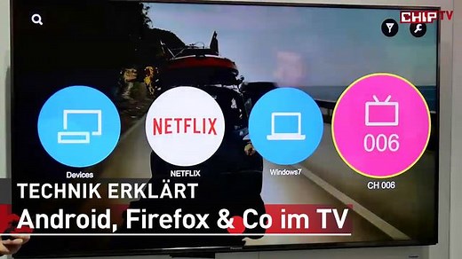 Smart-TV Betriebssysteme - Erster Eindruck