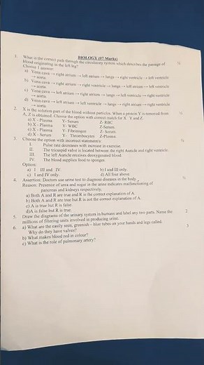 Hem sheela model school class 7 third periodic test science 25-26