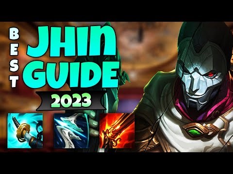 The JHIN GUIDE YOU NEED TO SEE FOR THIS SEASON - League Of Legends / LoL