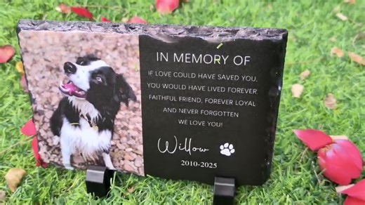 Personalized Pet Memorial,custom Pet Memorial Stone,pet Grave Marker With Photo,pet Grave Stone,pet Memorial Gift,dog Sympathy Gift - Etsy
