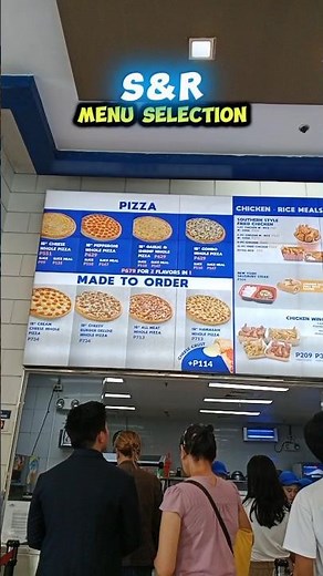 S&R Menu Selection PIZZA-CHICKEN-BURGER-SANDWICH-SIDES-PASTA-DRINKS-MILKTEA 🇵🇭