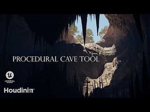 Unreal Engine + Houdini Procedural CaveTool
