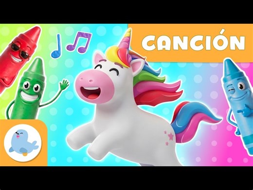 🦄 COLORS SONG 🎨🌈 The Unicorn's Color Universe🎶 - Videos For Kids