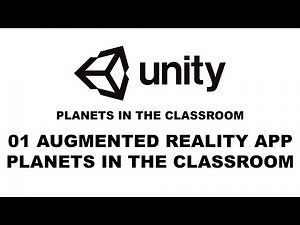 01 Augmented Reality App Solar System in Unity