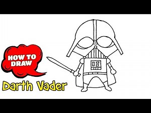 How to Draw Darth Vader | Star Wars Drawing with Pen