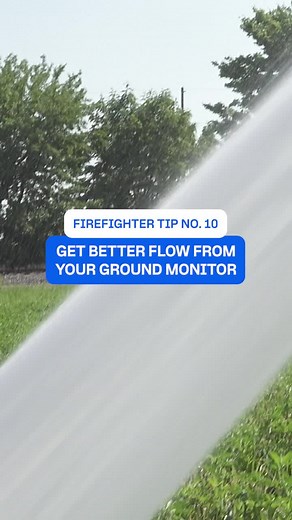 📶 Firefighter Tip No. 10: Get maximum flow from your Blitzfire with this simple tip adjustment on your nozzle! TFT's @tft.guy9 explains how you can boost your ground monitor operations. #firefighting #attack #supply #nozzle #monitor #taskforcetips