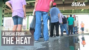 58K views · 22 reactions | "We can go to our air conditioned homes, but we really do want to serve the people that really can't do that." | Very Local | Facebook