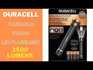 Duracell 2500 Flashlight Quick Review