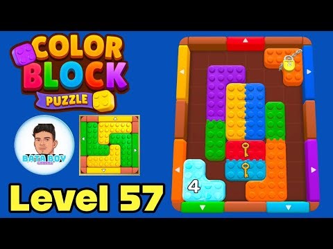 Color block puzzle 3d jam level 57 solution walkthrough