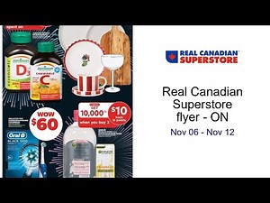 Real Canadian Superstore flyer - ON Nov 06 - Nov 12