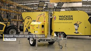 Keeping your job site lit with Wacker Neusons BRAND NEW solar light towers is a bright idea 💡 Sporting easy to clean 600W solar panels and 19 hours of continuous lighting off a single charge of the 800AH battery: our brilliant range of light towers will keep your job site safe, secure and well lit throughout the day and night. | Wacker Neuson