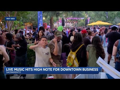 Concerts in the Park returns, giving downtown Sacramento businesses an early summer boost