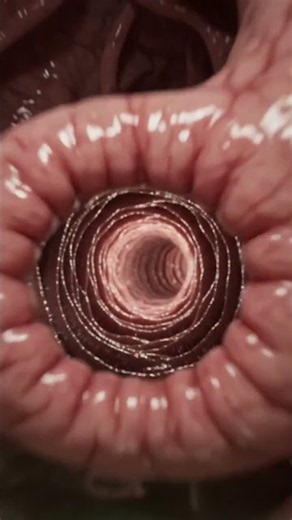 Journey Through Your Digestive System 🧬 | Inside the Human Body #Shorts