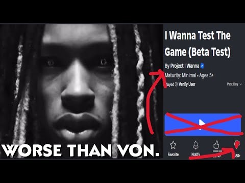 I WANNA TEST THE GAME IS THE WORST GAME EVER.