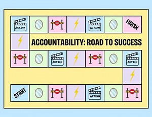 Accountability Activity - Board Game - Etsy
