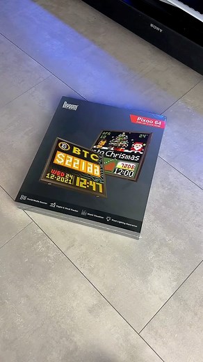 Emrah Cetintas on Instagram: "Big thanks to @divoom_global for sending me the Pixoo 64! This amazing Pixel Art Cloud Frame has many different options like gaming Pixel-Art but also to follow your social media account and for example sports/weather/cyrpto market and many more! Product Link: amzn.to/3PaMHLG #divoom #blackfriday #cybermonday #retrogaming"