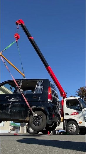 クレーン車横吊り｜アウトリガーで安定のクレーン作業