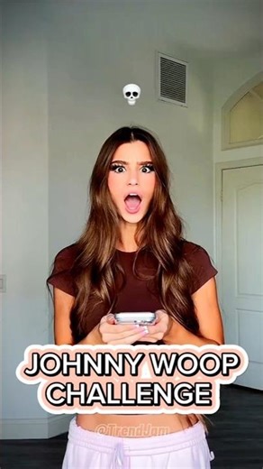 JOHNNY WOOP CHALLENGE ll Natalie Did It FIRST?! Brooke Monk SHOCKED by Fans 🤯 #johnnywoopchallenge