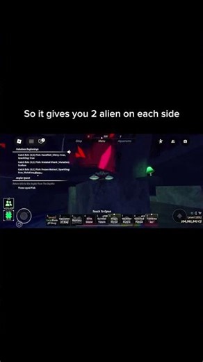 The new mastery for the alien rod #fisch #viral #fyp #alien #showcase￼