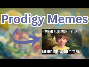 I Made Prodigy Memes (relatable) | Compilation Part 1