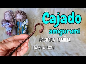 Amigurumi St. Joseph's Staff (step by step)