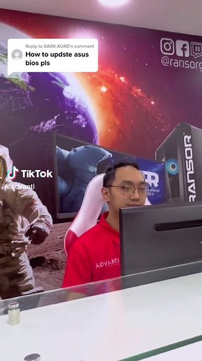Replying to @DARK.KURD Here’s how to Update Bios on your asus motherboard!😀💚#ADVANTI #ADVANTIBahrain #bahrain #pctips #pctutorial #pctipsforyou #pctricks