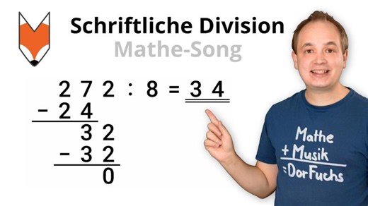Schriftliche Division (Mathe-Song) | Sandra Behsler