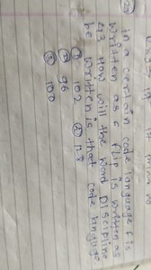 In a certain code language, fis is written as 6, flip is writte... | Filo