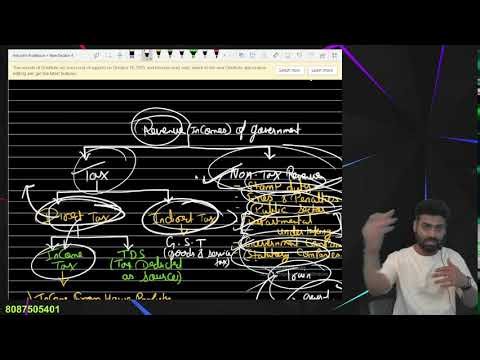 Class 11| revenue sources of Govt. | GST Session 1 (4/9/25)