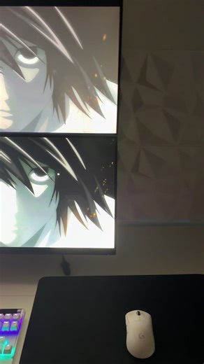 #deathnote #setup #fortnite #3monitors | Triple Monitor Setup