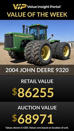 Get your free farm equipment valuations at vip.tractorhouse.com! Follow Value Insight Portal on Facebook for a new #ValueOfTheWeek EVERY WEEK! 🙌🙌 #VIP #farmequipment #TractorHouse | TractorHouse
