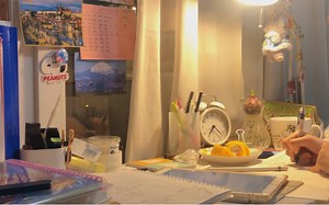 Study with me｜晚间实时学习50min 白噪音无bgm｜SA高中女生 studyaccount｜吃个南瓜嘟嘟庆祝万圣节