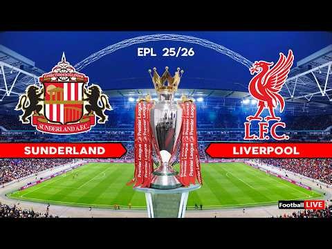 SUNDERLAND vs LIVERPOOL - Premier League 25/26 | Full Match All Goals | Simulation PES