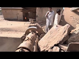 WORLD'S BIGGEST Rock Crusher DESTROYSGIANT Mountain Stone!#crushing #viralvideo 🥵