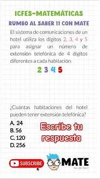 ICFES question, heading towards Saber 11 with MATH | I challenge you to solve this question #icfe...