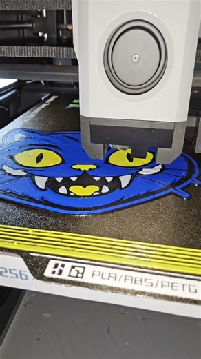 K-Pop demon hunters derpy cat LED light box 3D printing X1 carbon multicolor Bambu lab