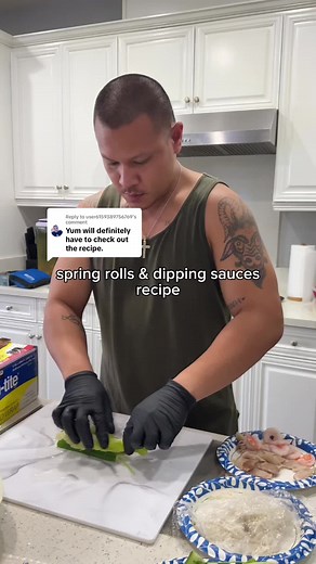 Delicious Spring Rolls & Dipping Sauces Recipe