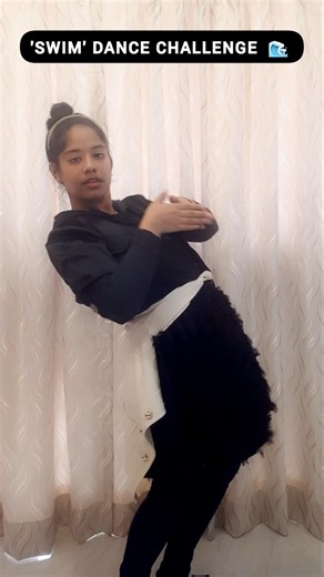 'SWIM' by BTS (dance cover) 🌊 (just learned it 🙈) | #bts #dance #swim_bts #viral #aashbrina