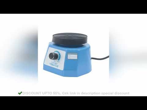 4" Round Dental Vibrator Variable Speed Lab Shaker Oscillator Vibrating Machine for Mixing Plaster/G