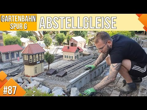 Unsere LGB Gartenbahn #87, Das neue Abstellgleis