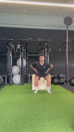 Seated Box Vertical Jump