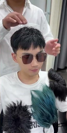 The importance of a good hairstyle😄#Tóc Giả Nam #Tóc Giả#メンズウィッグ #ウィッグ